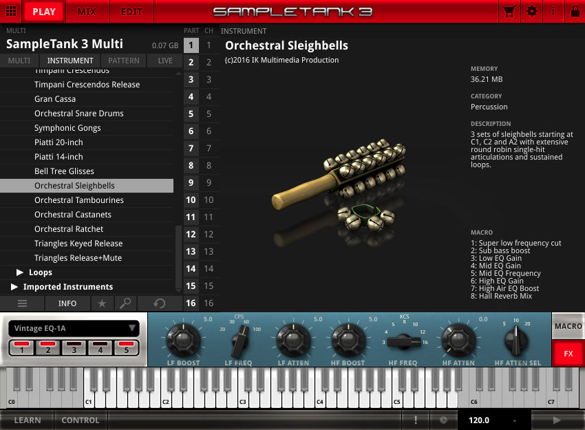 IK Multimedia Orchestral Percussion