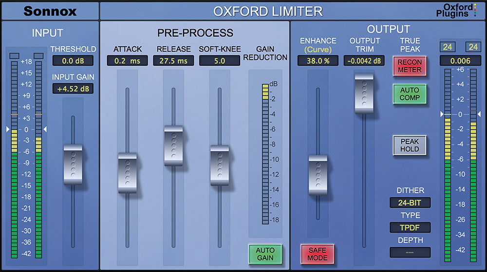 Sonnox Oxford Limiter Native