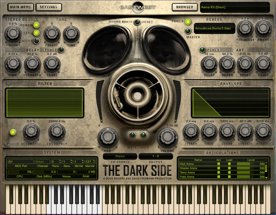 EastWest THE DARK SIDE