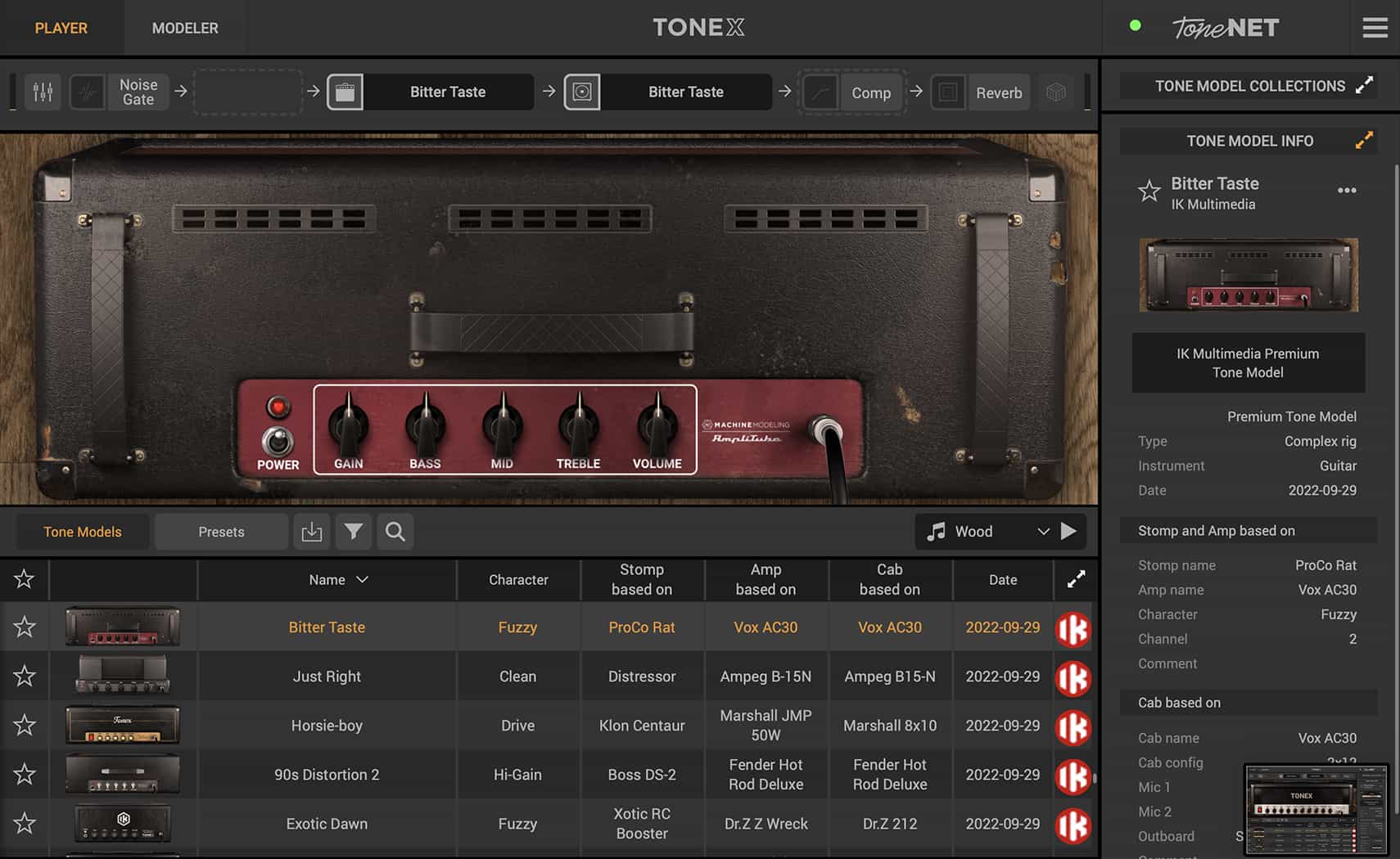 IK Multimedia Amplitube TONEX SE