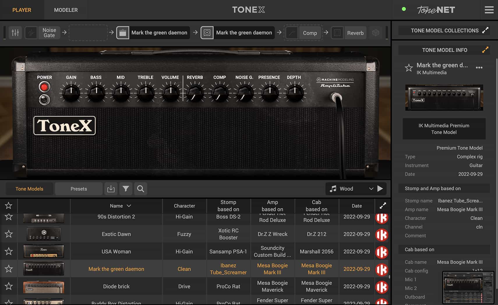 IK Multimedia Amplitube TONEX SE