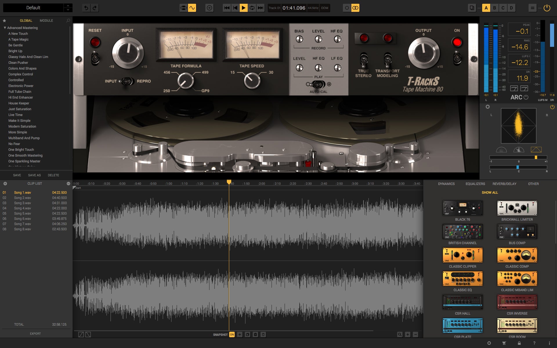 IK Multimedia T-RackS Tape Machine 80