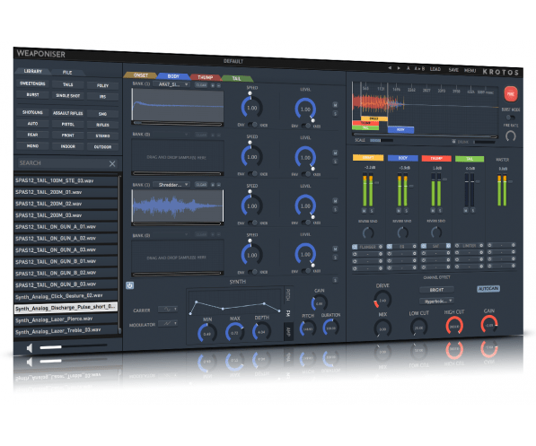 Krotos Audio Weaponiser Fully Loaded