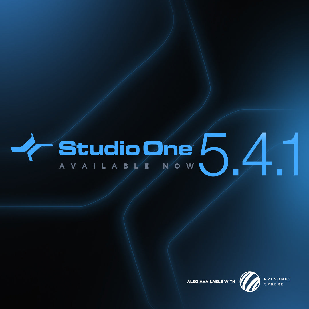 PreSonus Studio One 5.4.1 maintenance update now available