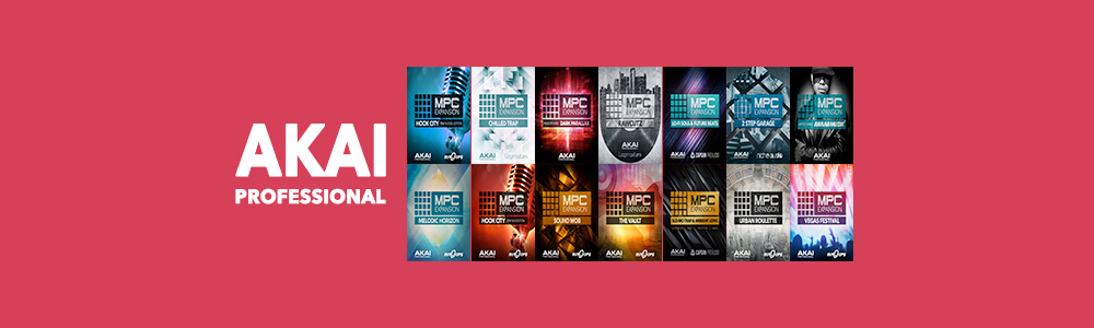 AKAI Professional MPC Expansions Banner