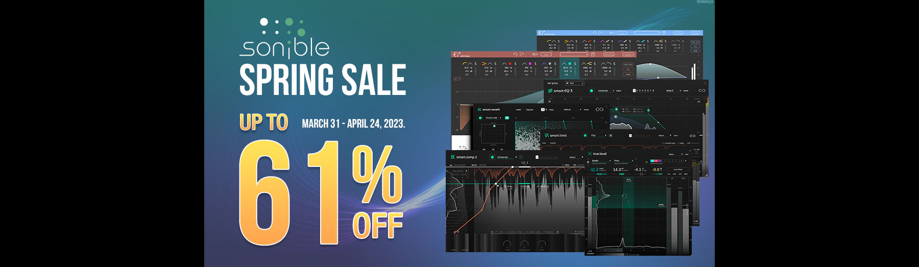 Sonible Spring Sale up to 61% OFF