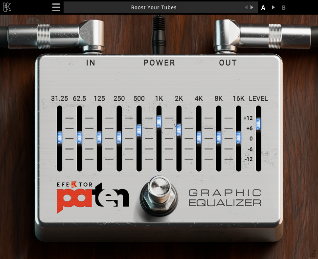 Kuassa Efektor Paten Graphic Equalizer