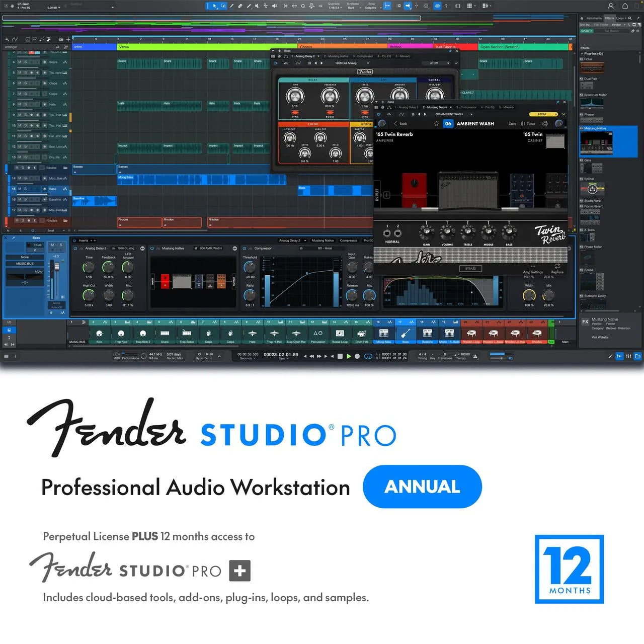 Fender Studio Pro 8 Student License