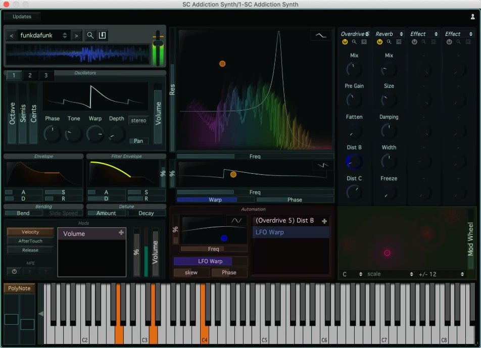Stagecraft Software Addiction Synth