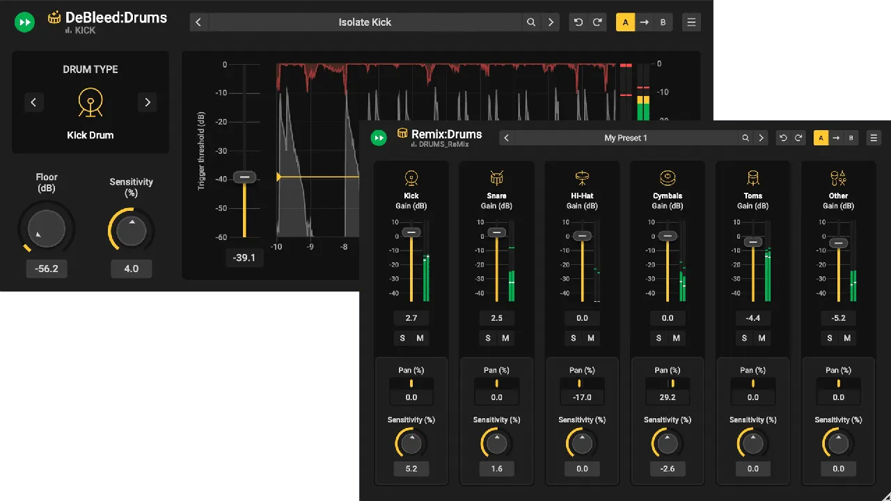 Acon Digital Drum Production Suite UPGRADE from DeBleed:Snare