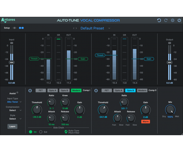 Antares Auto-Tune Vocal Compressor