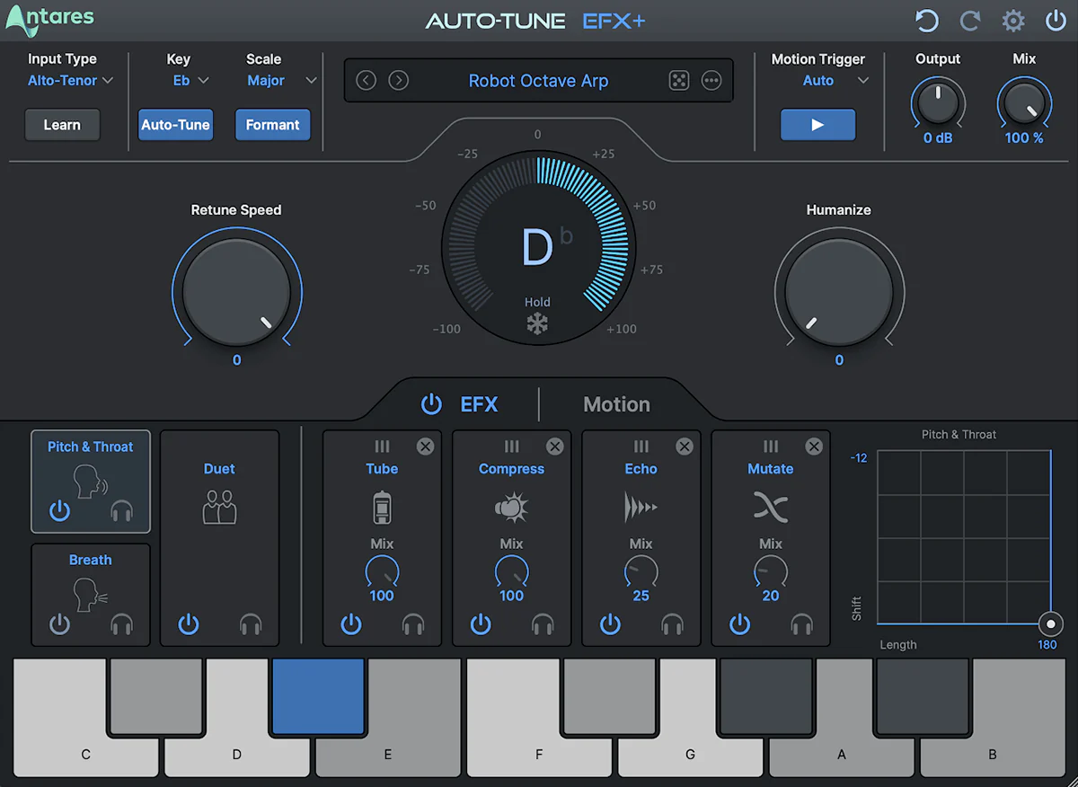 Antares Auto-Tune EFX +10 & Auto-Key 2 Promo