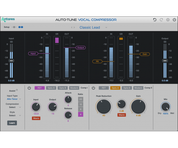 Antares Auto-Tune Vocal Compressor