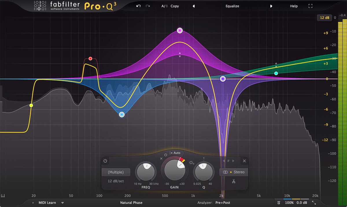 FabFilter Pro-Q 3 GUI