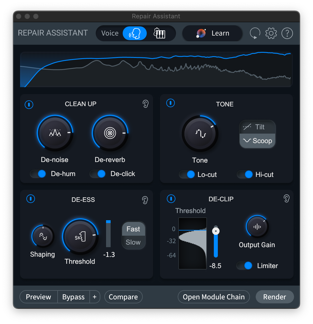 iZotope RX 11 Advanced Upgrade from any previous version of RX Standard