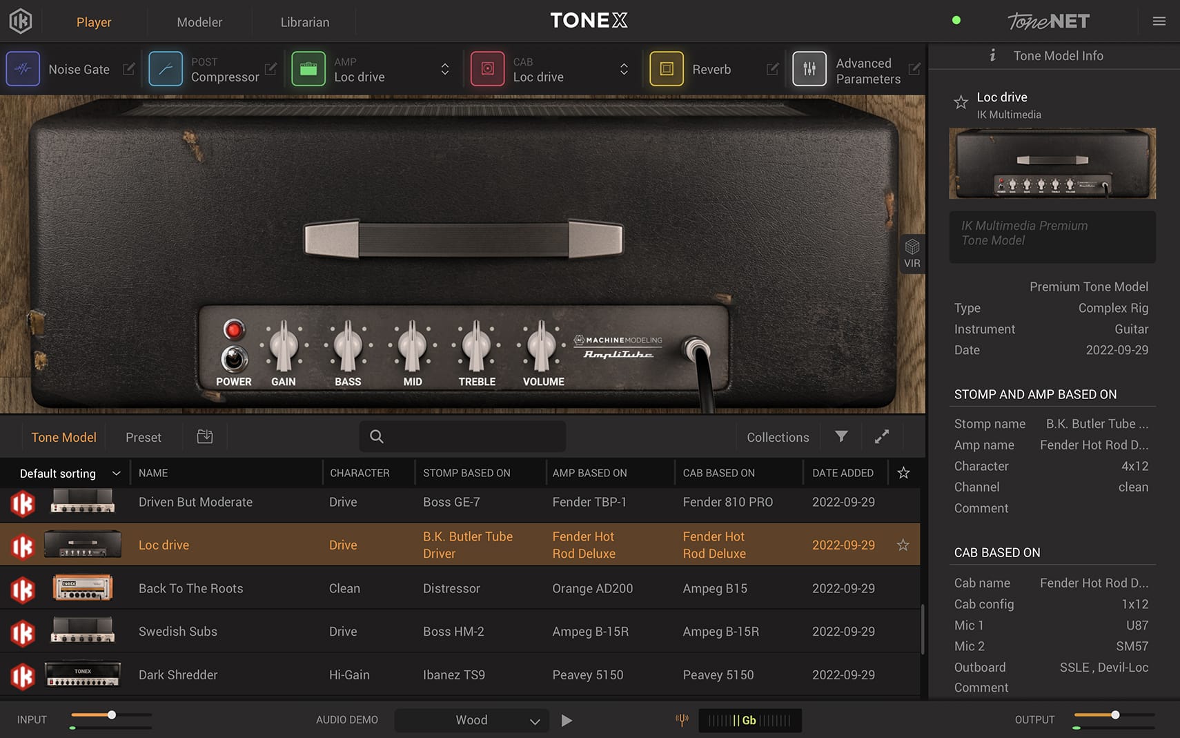 IK Multimedia Amplitube TONEX