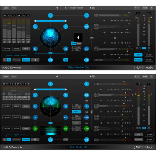 NUGEN Audio Halo Downmix Surround to Stereo Downmixer Plug-In with 3D Immersive Extension