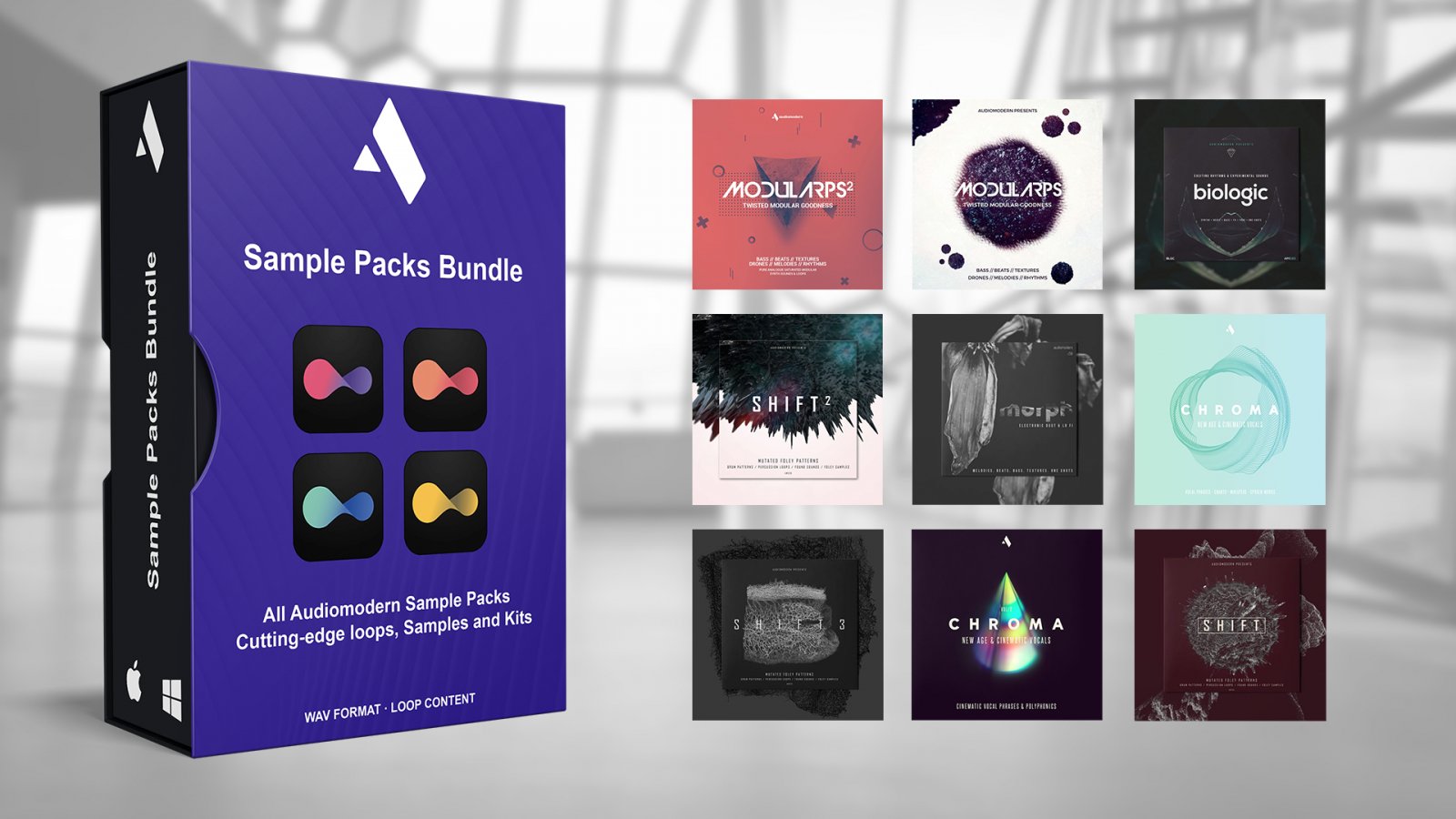 Audiomodern Sample Packs Bundle