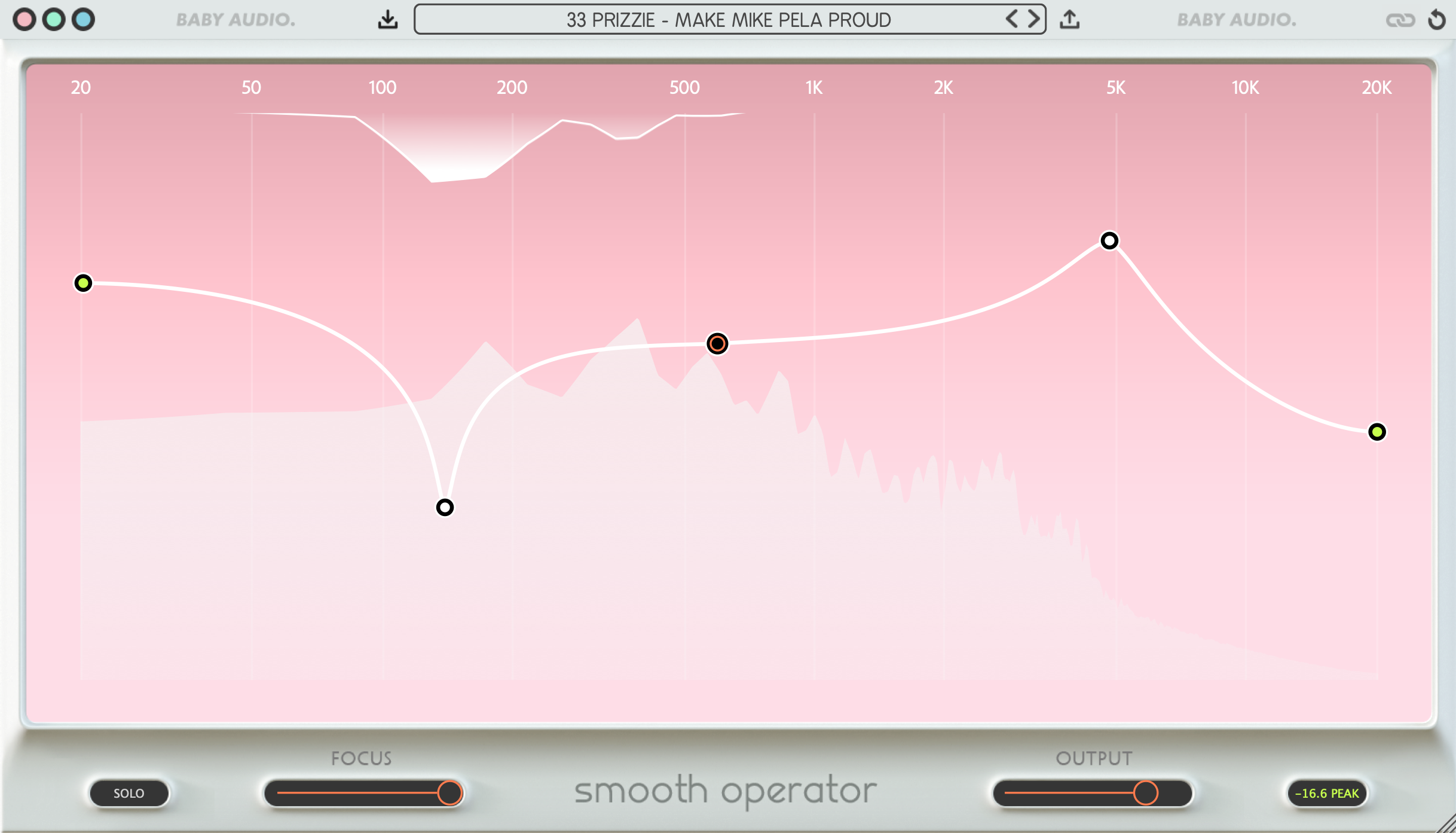 BABY Audio Smooth Operator Pink UI
