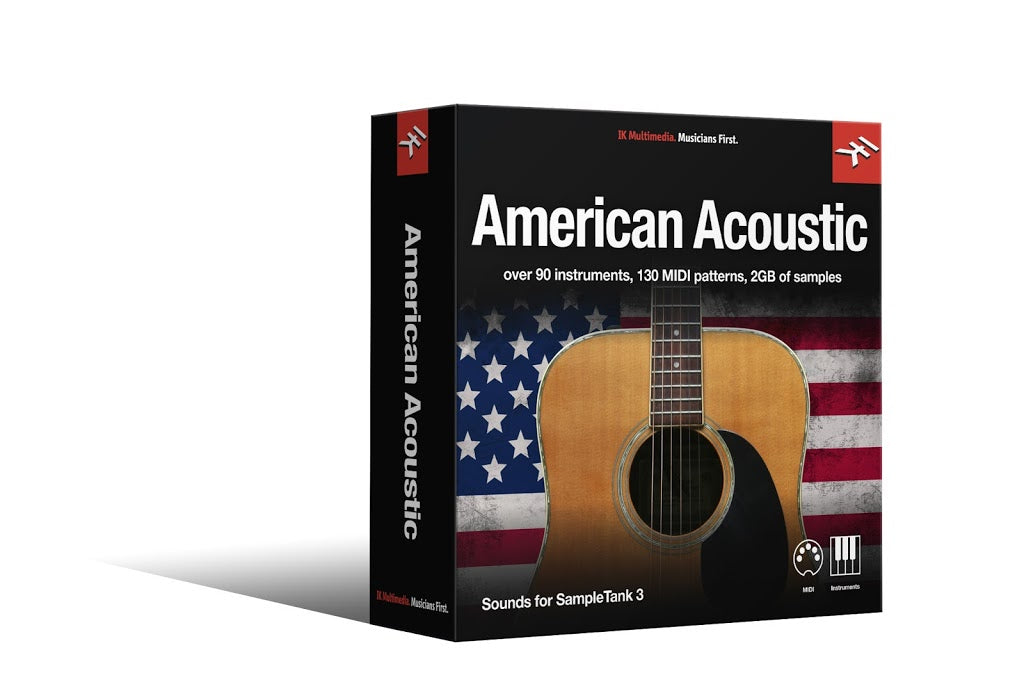 IK Multimedia Sampletank 3 Sound Library - American Acoustic