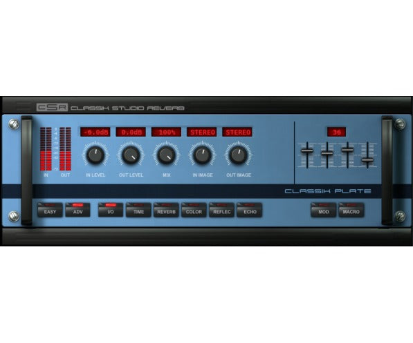 T Rack Reverb IK Multimedia T-RackS CSR Plate Reverb