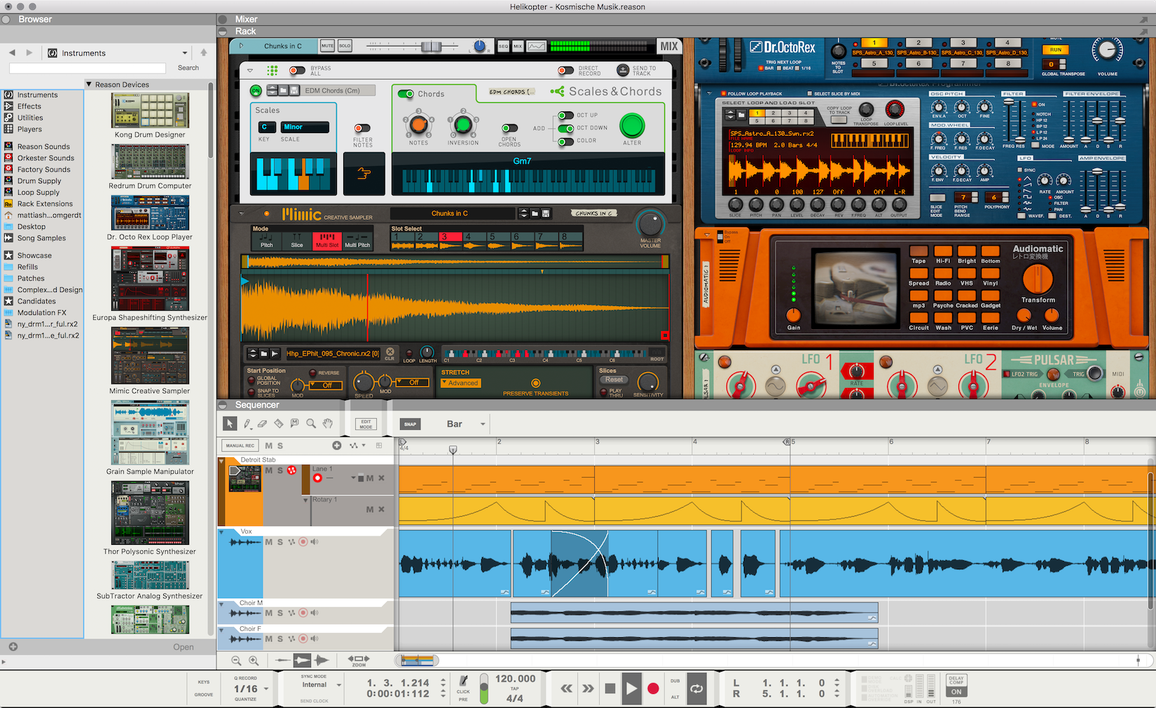 Reason Studios Reason 12 Upgrade from Intro, Lite, Essentials or Adapted