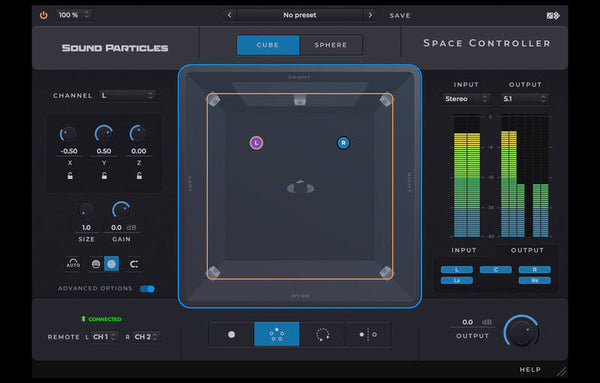 Sound Particles Space Controller Standard