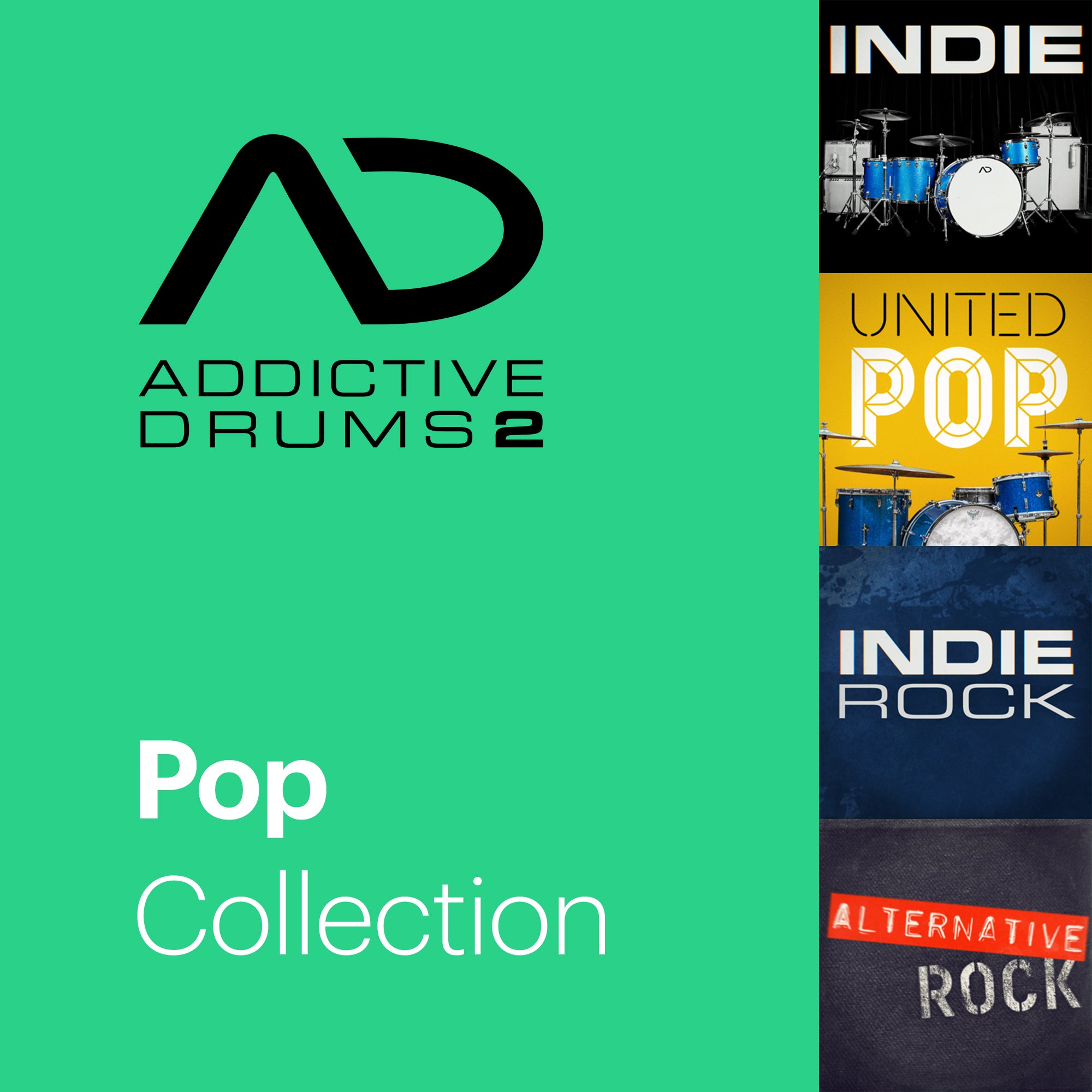 XLN Audio Addictive Drums 2: Pop Collection