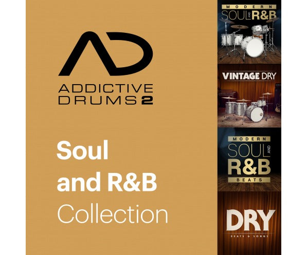 XLN Audio Addictive Drums 2: Soul & R&B Collection