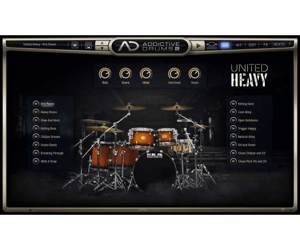 XLN Audio United Heavy ADPACK - AD2