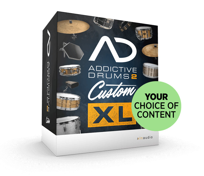 XLN Audio Addict Drums 2: Custom XL