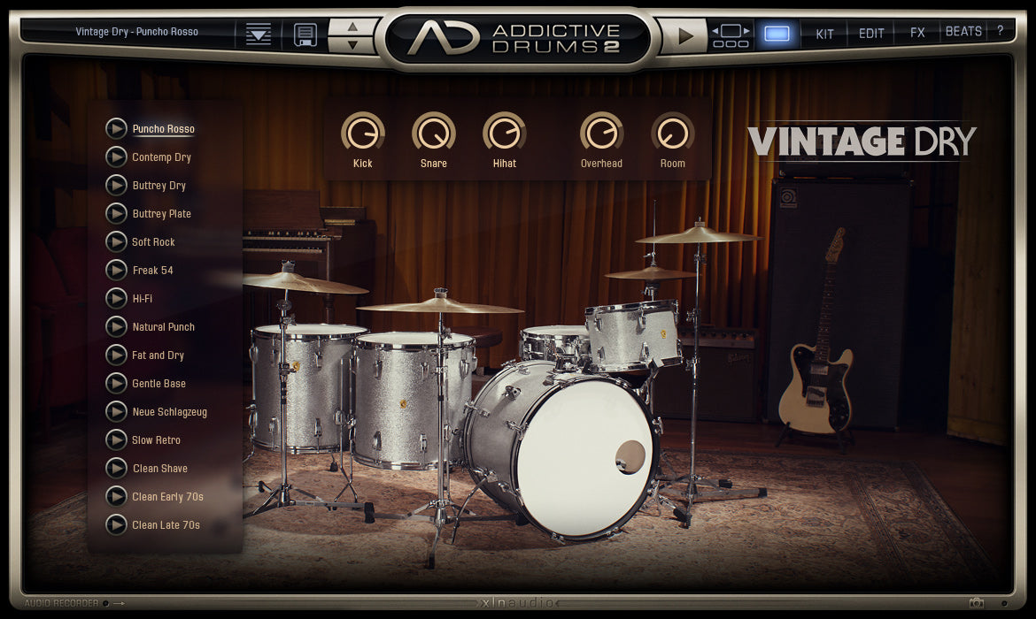 XLN Audio Addictive Drums 2: Beat Producer Edition