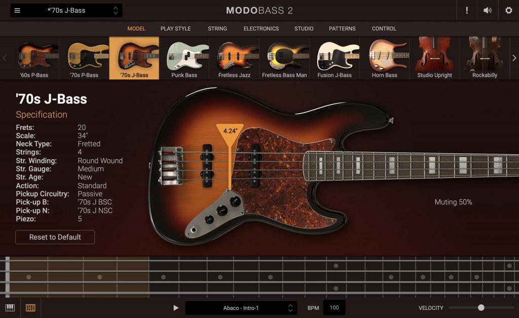 IK Multimedia MODO Bass 2