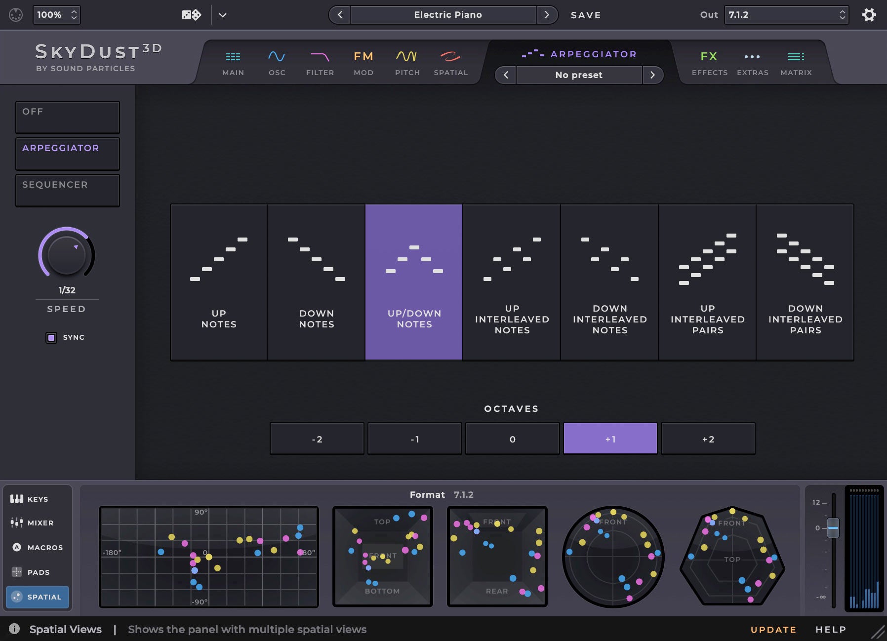 Sound Particles SkyDust 3D