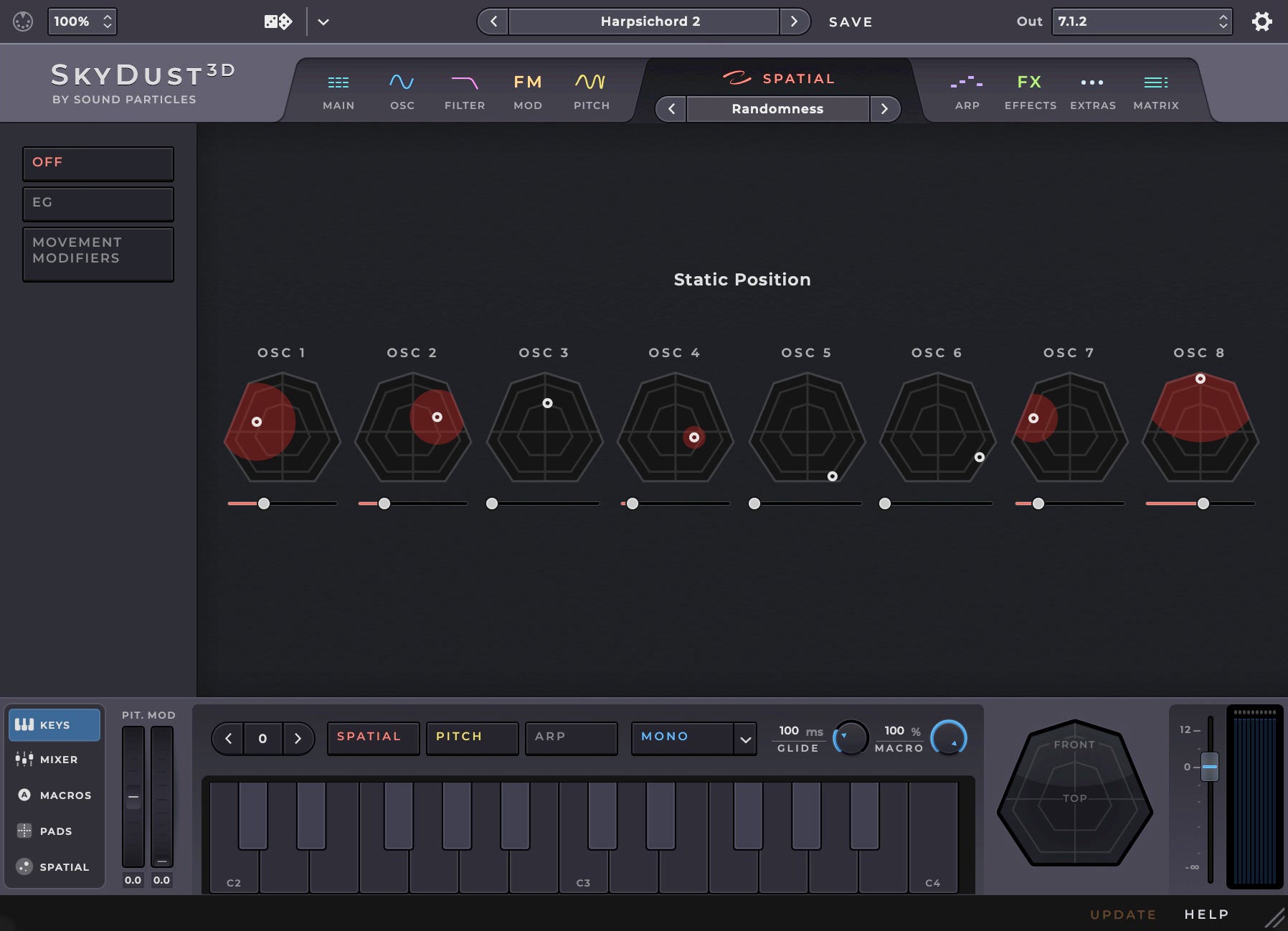 Sound Particles SkyDust 3D