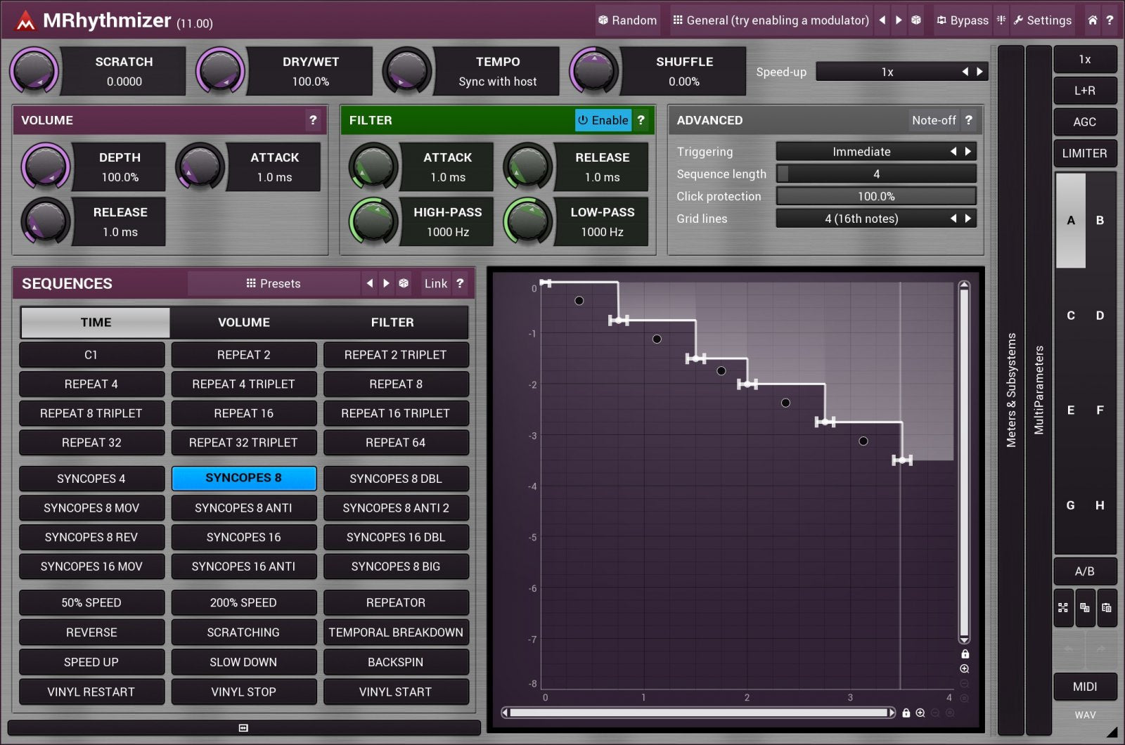 DTM・DAW MeldaProduction MRhythmizer MRhythmizer | MeldaProduction