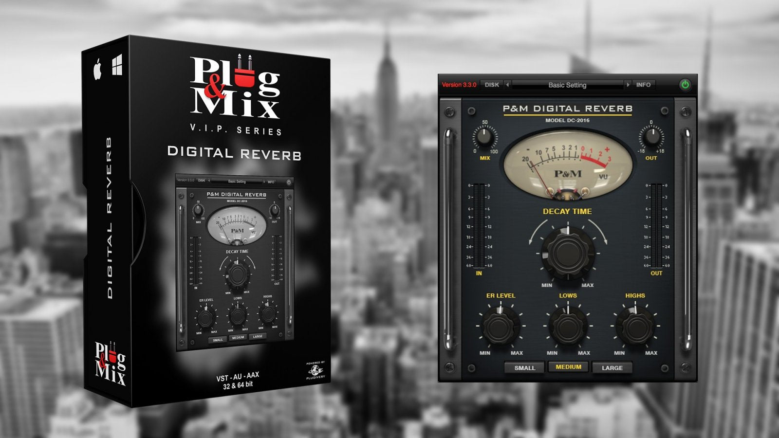 Plug And Mix Digital Reverb