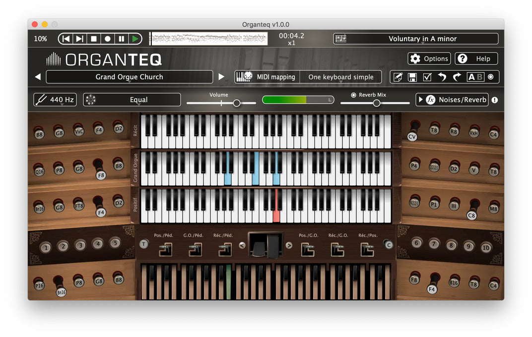 Pianoteq organ outlet