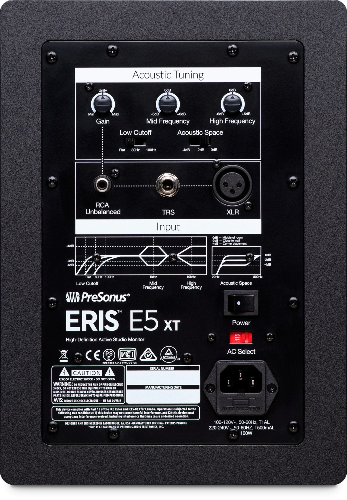 PreSonus Eris E5 XT 2-Way 5.25" Near Field Studio Monitor