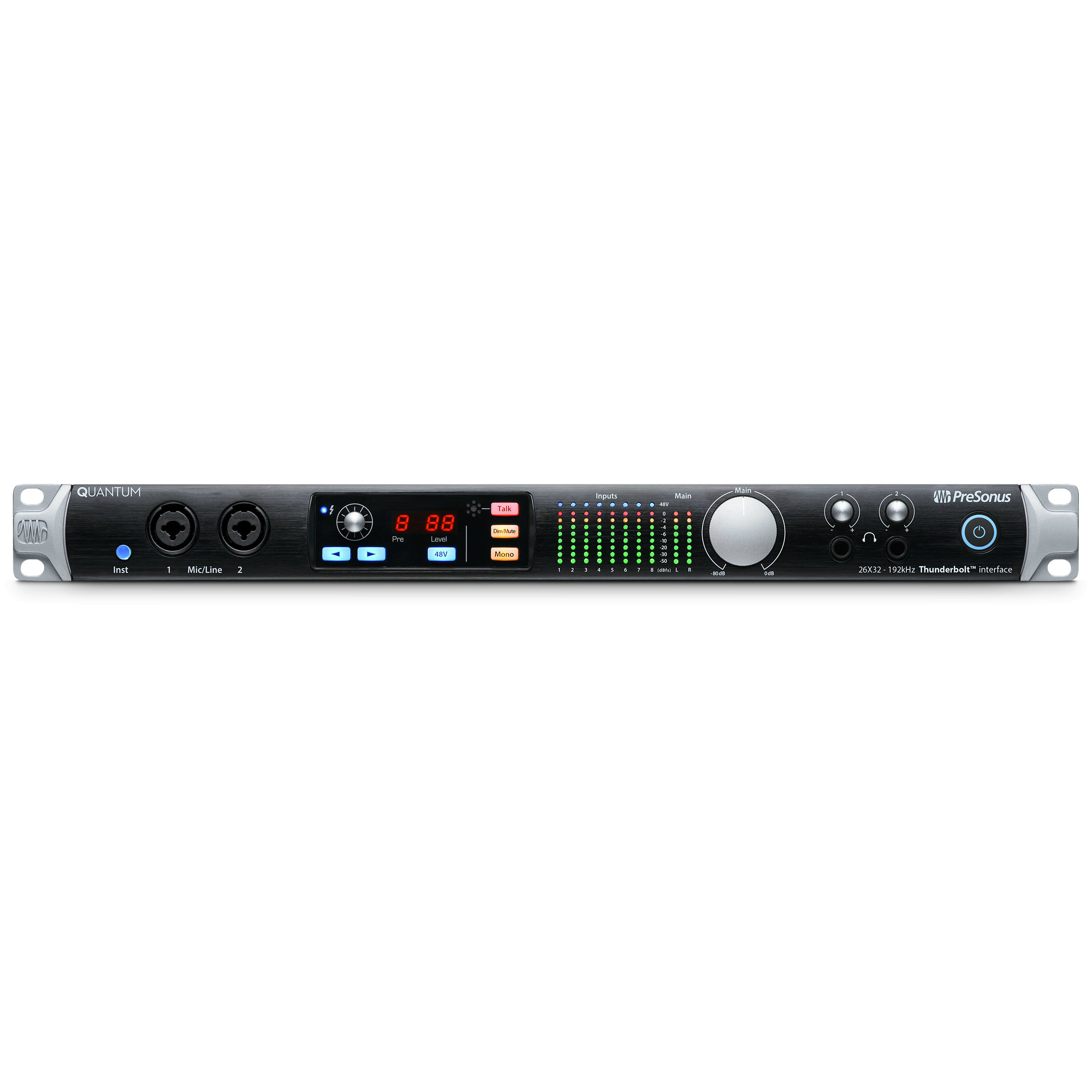 PreSonus Quantum 26 x 32 Thunderbolt™ 2 Audio Interface/Studio Command Center