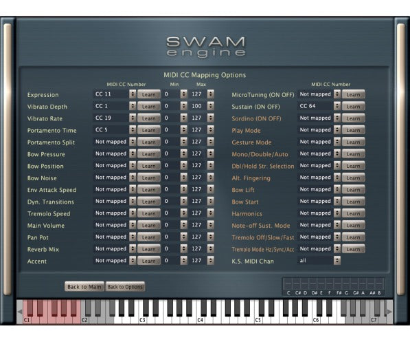 Audio Modeling SWAM Double Bass