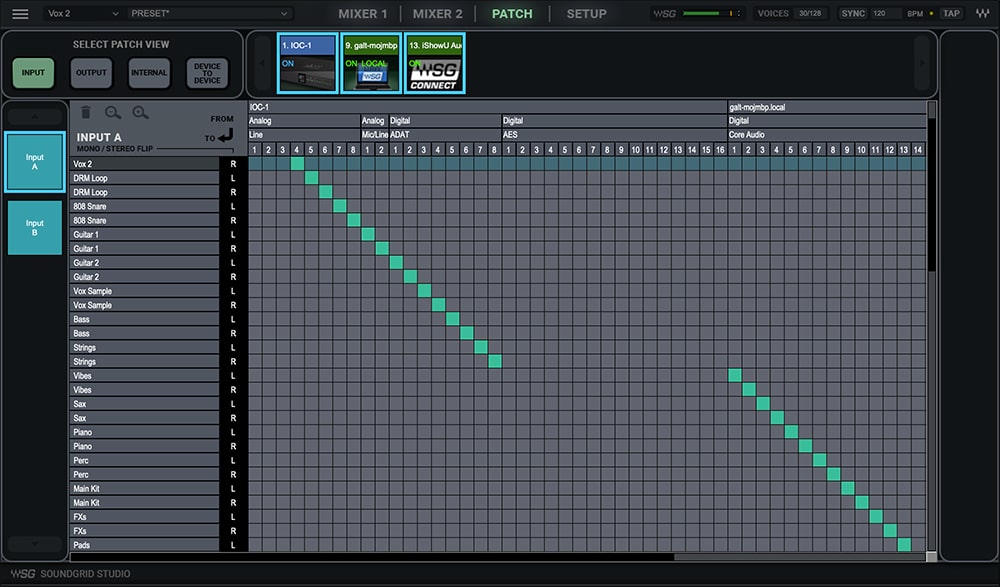SoundGrid Studio + eMotion ST 32 Ch. Mixer