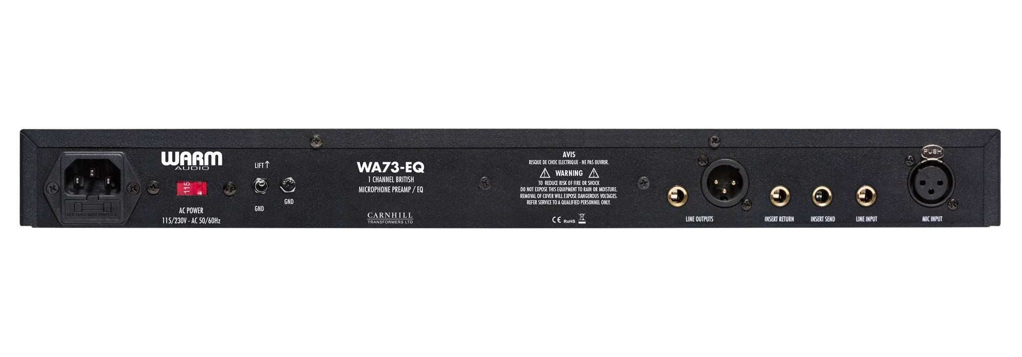 Warm Audio WA73-EQ Single Channel British Mic Pre